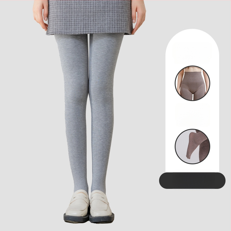 Ilgos fliso vidpadinės viskozės pėdkelnės moterims, rudens–žiemos, japoniško stiliaus, 18–40 metų