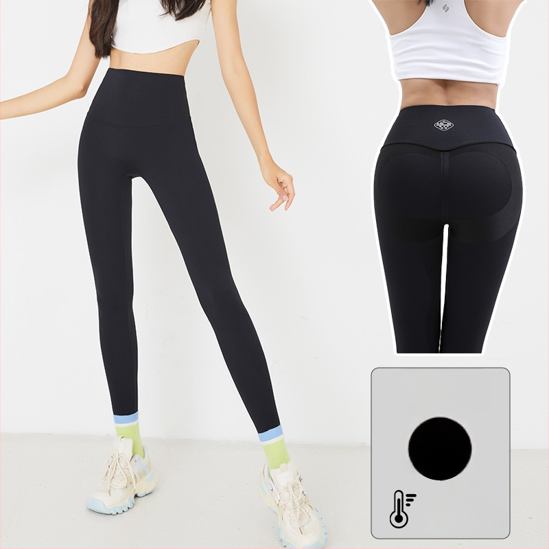 Žuvies formos leginsai su fliso pamušalu, nailono-spandekso mišinio, ilgis 9/10, Barbie raštas, sėdmenų pakėlimas