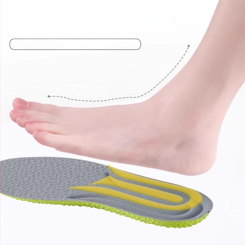 Uložak za obuće s Artemisia vulgaris za sportske tenisice, unisex, cijeli ulošak, prozračan, upija znoj, PU, veličine 37–44