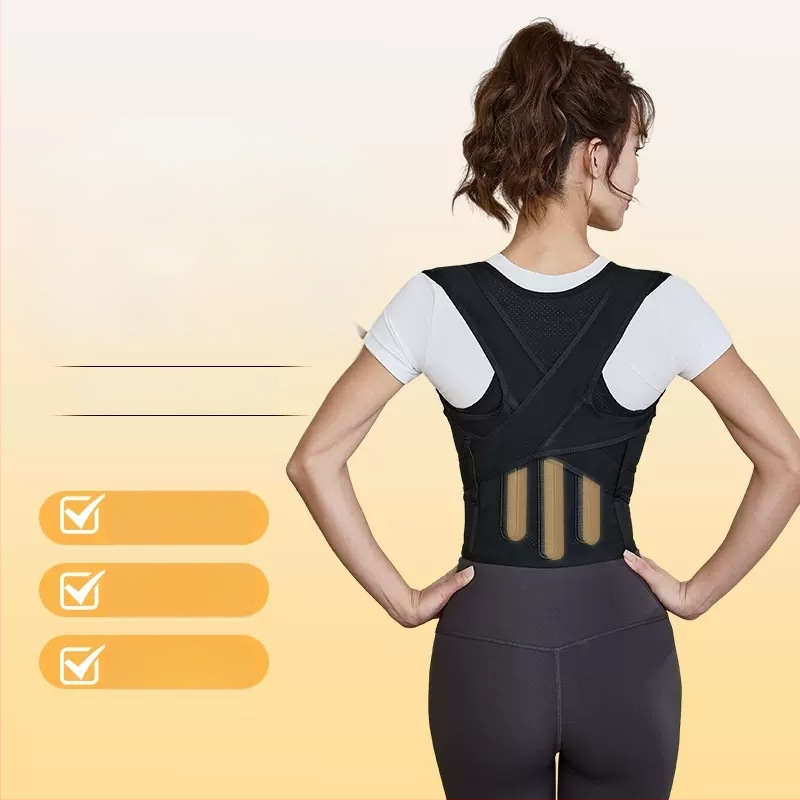 Laikysenos koregavimo diržas E9 Triple Keel suaugusiesiems ir vaikams, įgaliota privati prekės ženklas, 2024 m. išleidimas, Sertifikavimas: 1