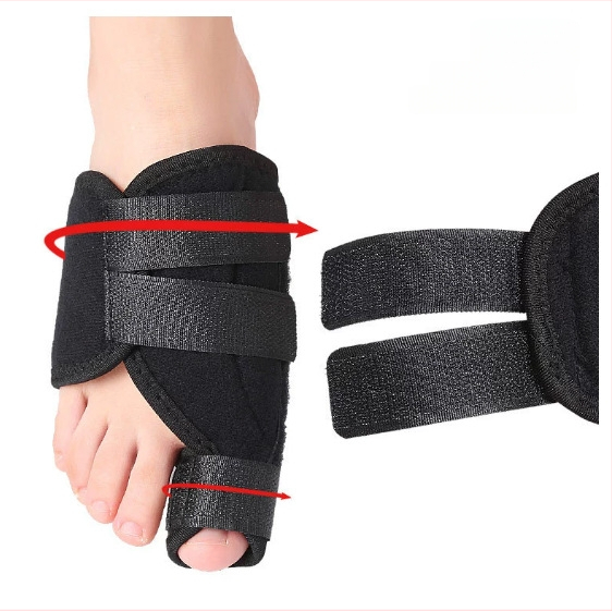 Hallux valgus suure varba ortoos - elastne puuvillane toeta Velcro-kinnitusrihmaga - Princess seeria