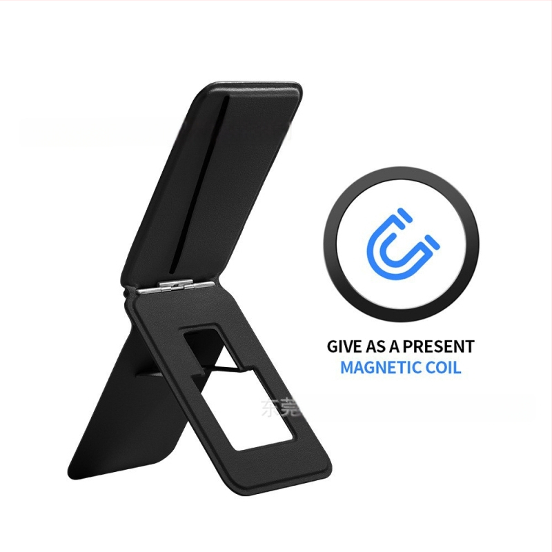 Universali magnetiniai telefono laikikliai — dirbtinė oda, anti-drebulio funkcija, paprastas stilius, palaiko pritaikymą