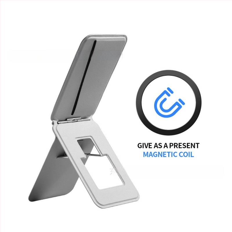 Universali magnetiniai telefono laikikliai — dirbtinė oda, anti-drebulio funkcija, paprastas stilius, palaiko pritaikymą