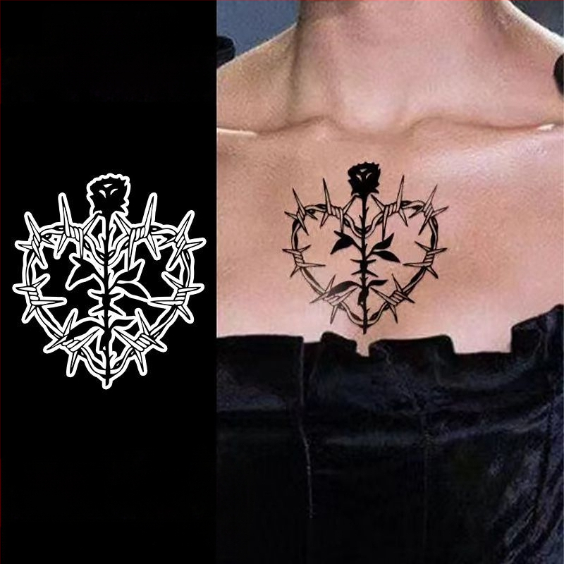 Laikina tatuiruotė lipdukas delno nugaros daliai su realistišku žaibo raštu, atspari vandeniui, atspari trinčiai, pusiau ilgalaikis