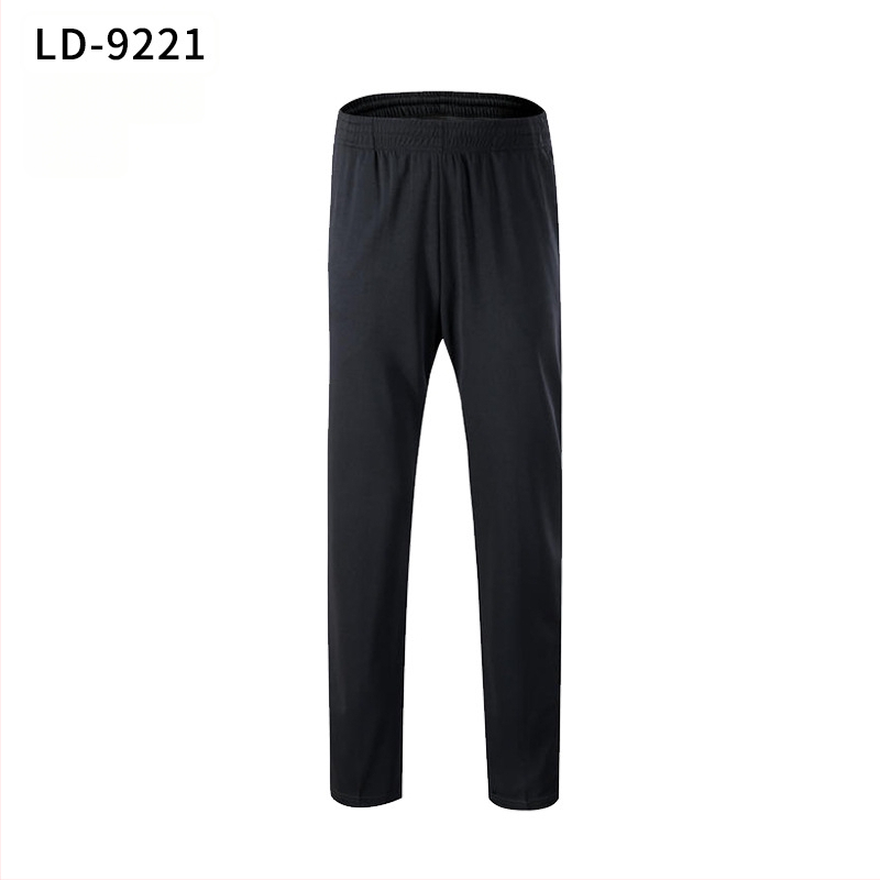 Ātri žūstošas bikses ar taisnu piegriezumu, universālas, grupu nodarbībām, vieglatlētikai un skrējienam, ar logotipa uzdrukāšanu