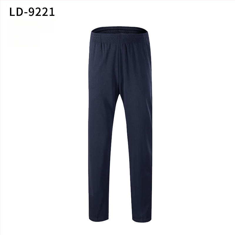 Ātri žūstošas bikses ar taisnu piegriezumu, universālas, grupu nodarbībām, vieglatlētikai un skrējienam, ar logotipa uzdrukāšanu