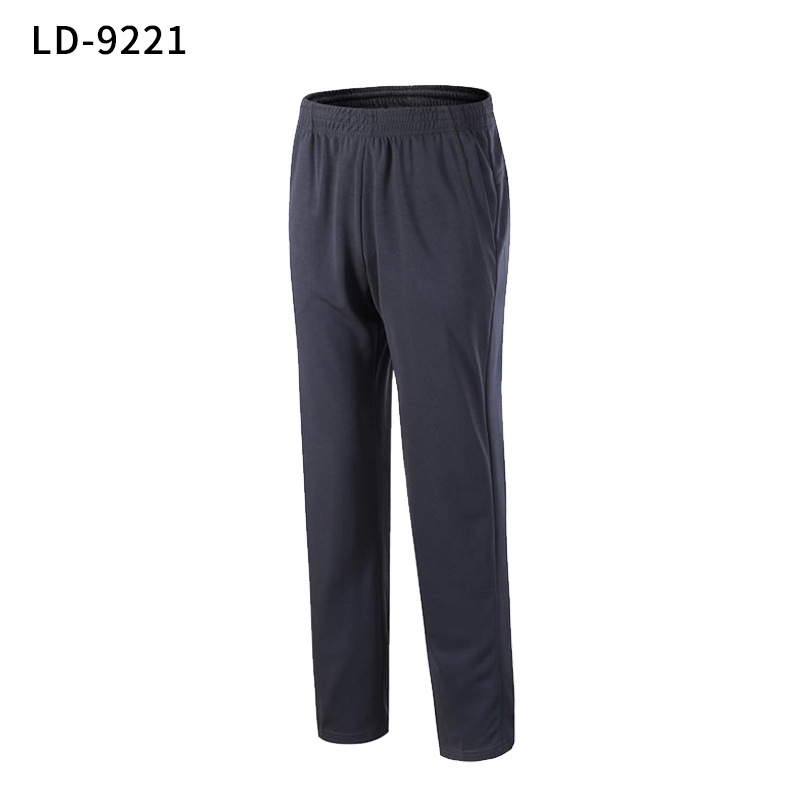 Ātri žūstošas bikses ar taisnu piegriezumu, universālas, grupu nodarbībām, vieglatlētikai un skrējienam, ar logotipa uzdrukāšanu