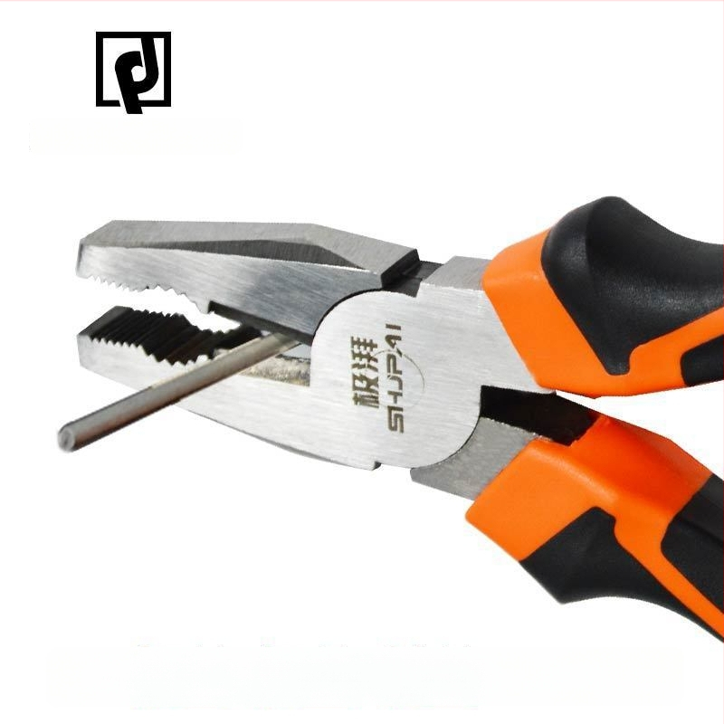 Plokščios žnyplės su plokščiomis nosimis – pramoninės kokybės, daugiafunkcinės, energijos taupymas, nežinomas lydinys