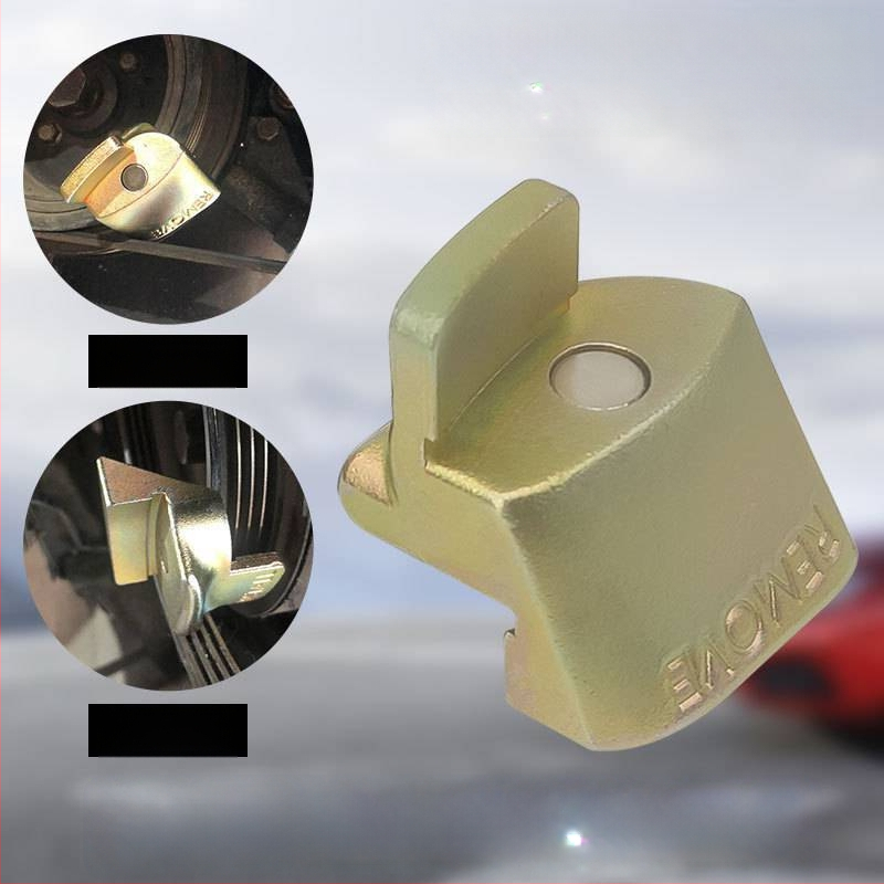 Automobilio laiko juostos montavimo ir demontavimo įrankis su elastiniu priedu