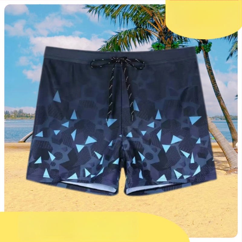 Vyriski plaukimo šortai su trečdalių ilgiu - chloru turinčios pluošto medžiagos, stilius briefs, tinkami kitiems kamuolių sportams