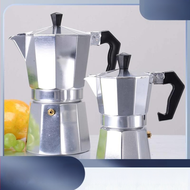 Meng dviejų vožtuvų moka puodas, aliuminio aštuonkampio modelis