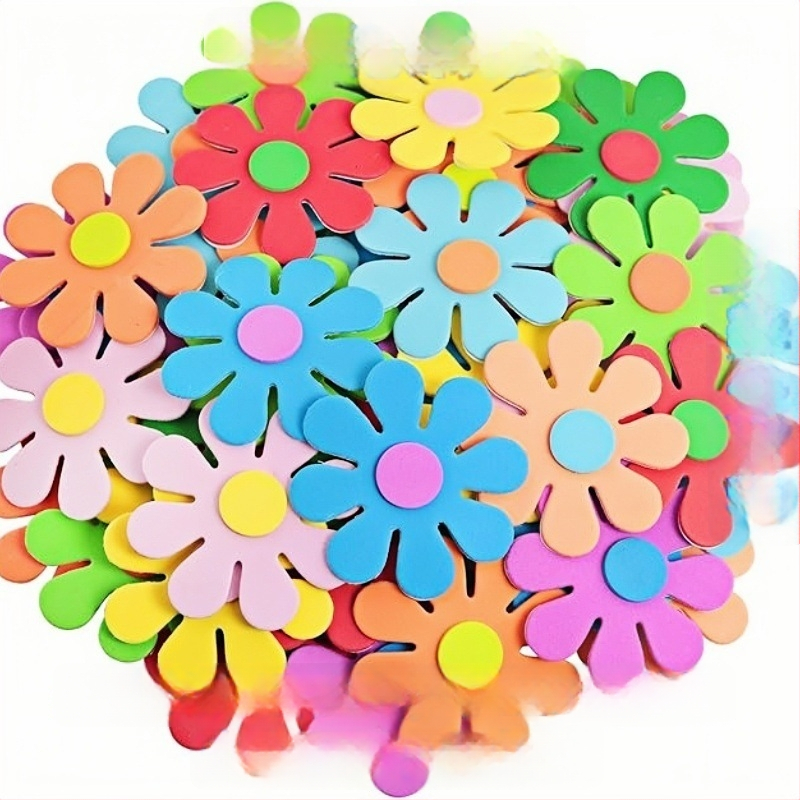 Sienos lipdukas iš EVA, vandeniui atsparus, augalų ir gėlių raštas, šiuolaikinis minimalistinis 3D dizainas, komplektas 5 vienetai ar daugiau