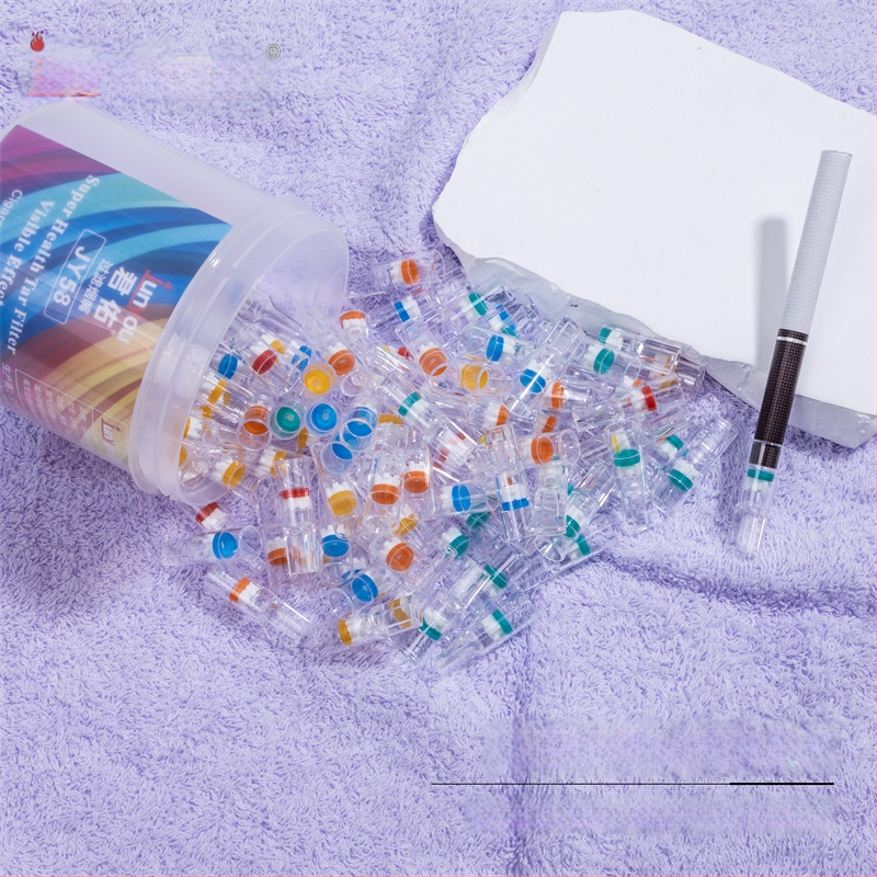 Junyou JY58 vienkartinis plastmasinis mouthpiece su tar filtru