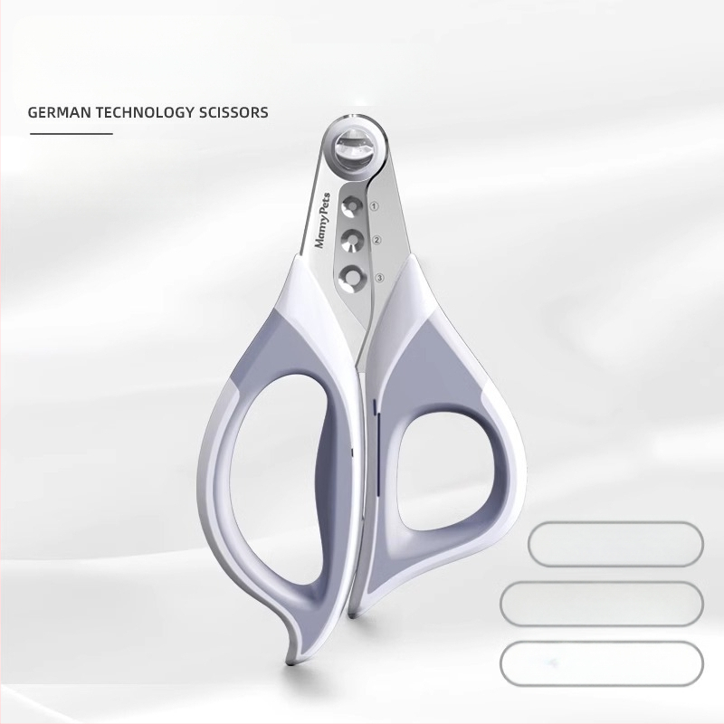 Kačių ir šunų nagų kirpimo įrankis su anti-scratch apsauga — pradedantiesiems tinkamas.