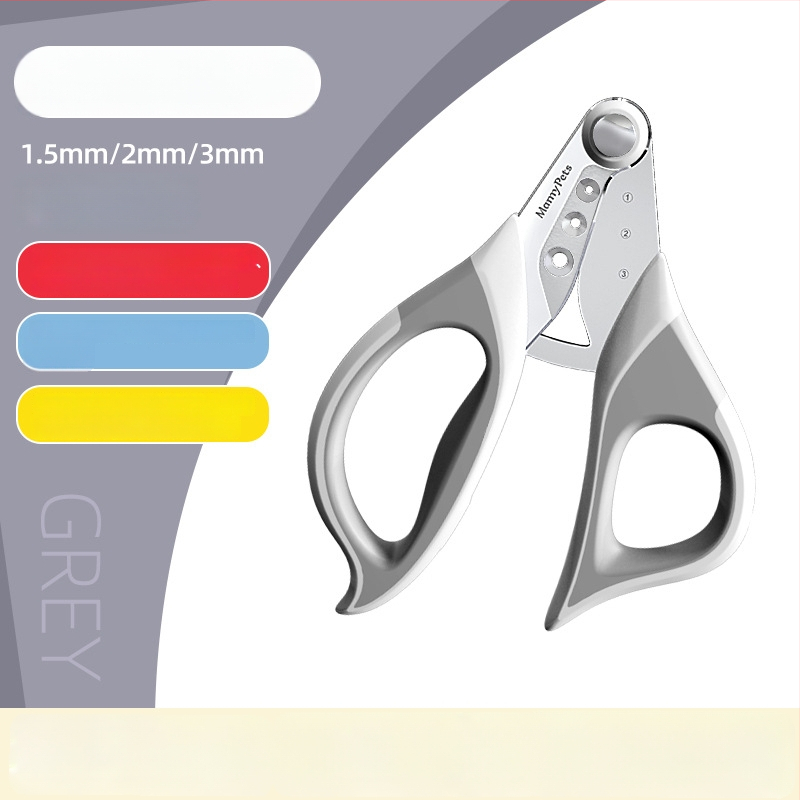 Kačių ir šunų nagų kirpimo įrankis su anti-scratch apsauga — pradedantiesiems tinkamas.