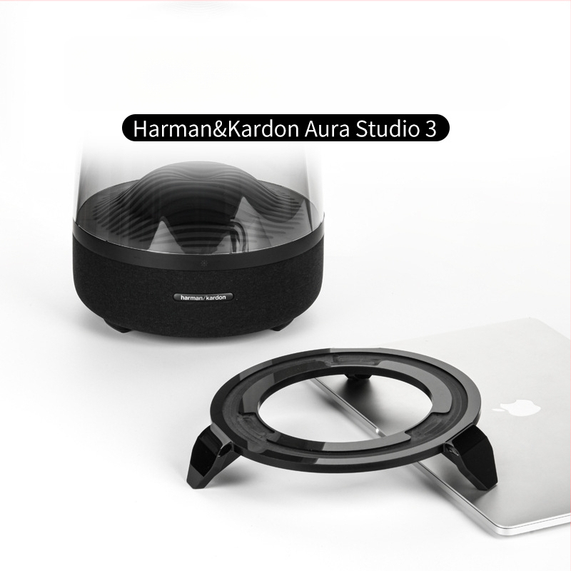 Akrüülhoidla Harman Kardon Aura Studio 3 kõlaritele – kukkumiskindel ja tolmukindel hoiulahendus, OEM töötlemine, pakk OPP kotiga