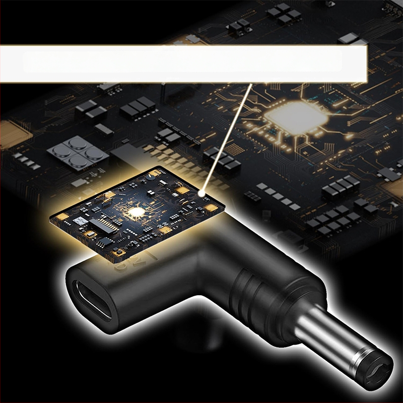 Adapter 5V Type-C naine DC-le, PD laadimine, sobib optilisele modemile/printerile/ruuterile/elektriliste tööriistadega (Mudel 1004)
