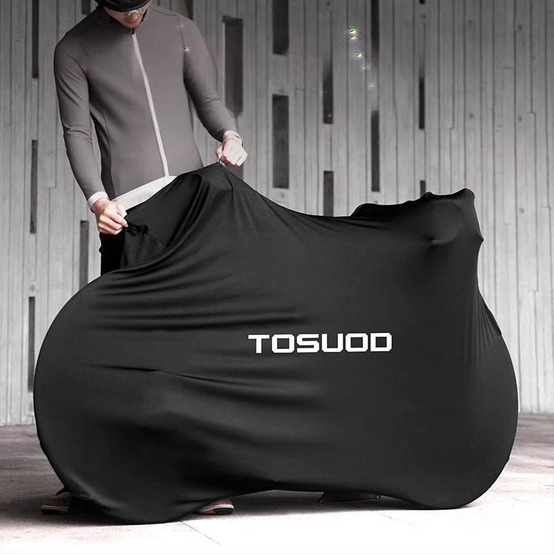 Tosuod dviratininko dulkių atsparus gaubtas, poliesteris + elastanas, modelis Fcb112