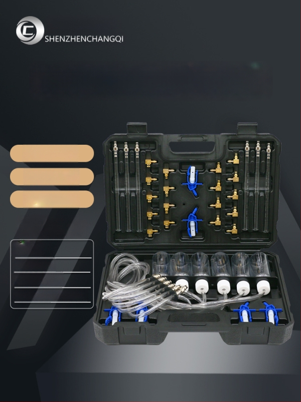 Dyzelio Common Rail alyvos grąžinimo detektorius ir purkštuvų bandymo įrankis