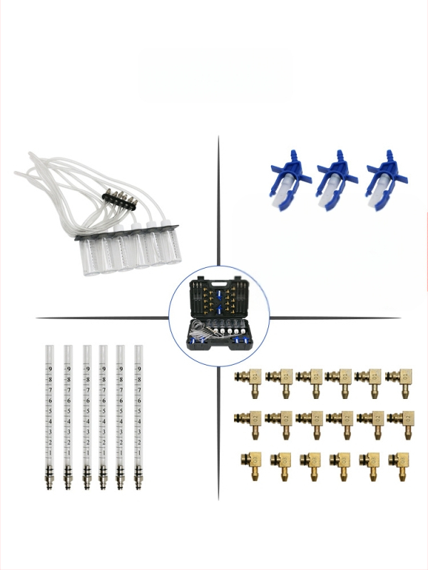 Dyzelio Common Rail alyvos grąžinimo detektorius ir purkštuvų bandymo įrankis