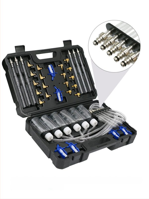 Dyzelio Common Rail alyvos grąžinimo detektorius ir purkštuvų bandymo įrankis