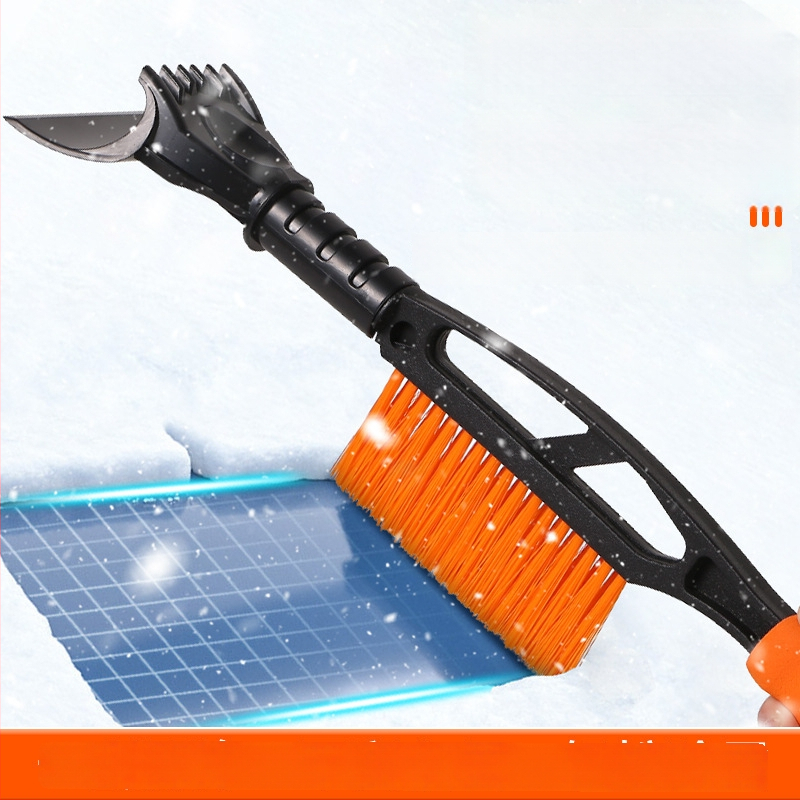 Automobilio sniego šluota su šepetėliu, 2-in-1 daugiafunkcinė, atsiejama, plastikinė Xiaodao