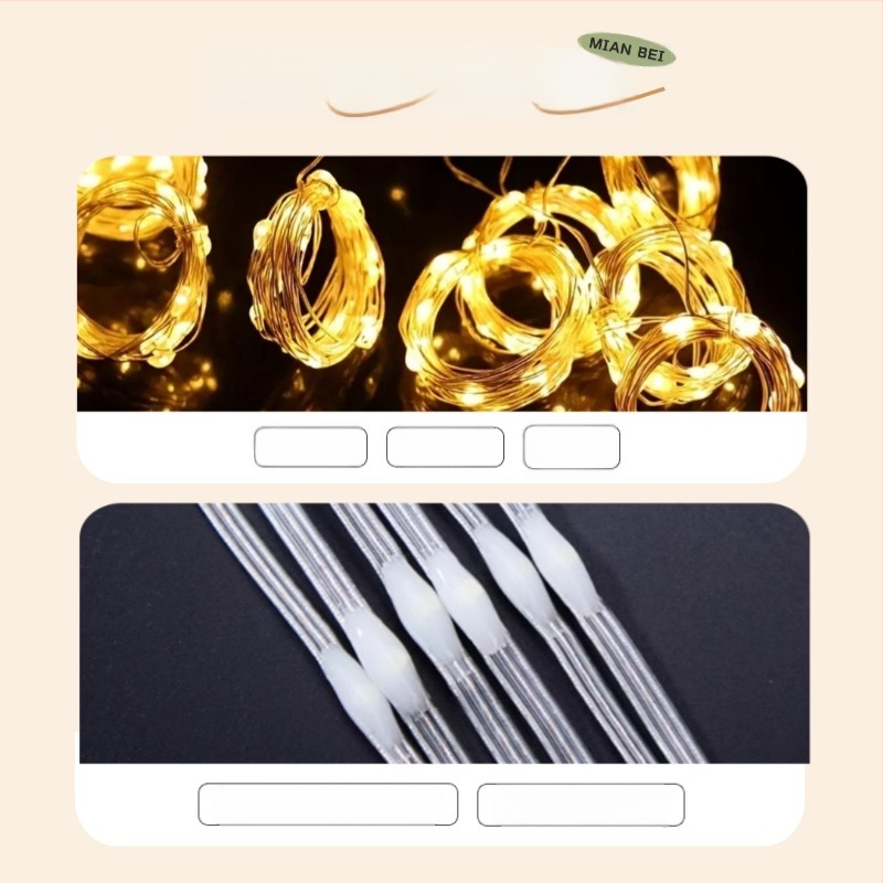 Užuolaidų šviestuvai su 300 LED, USB maitinimas, nuotolinio valdymo, IP65, modelis CLD001