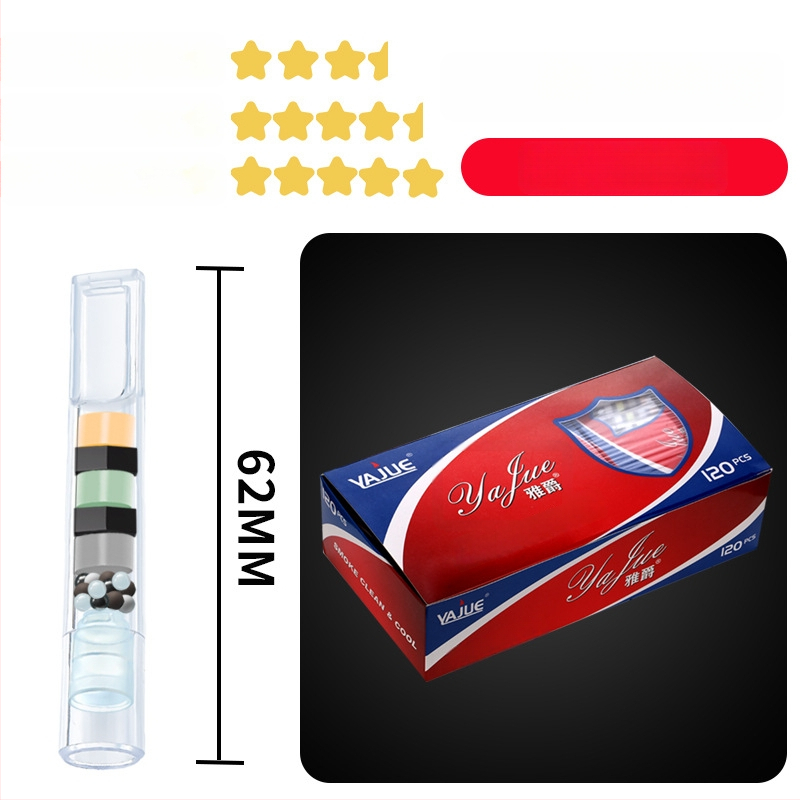 Forten vienkartinis cigarečių laikiklis su kelių filtrų sistema, trijų pakopų filtravimas (storasis, vidutinis, plonas), Zhejiang kilmė