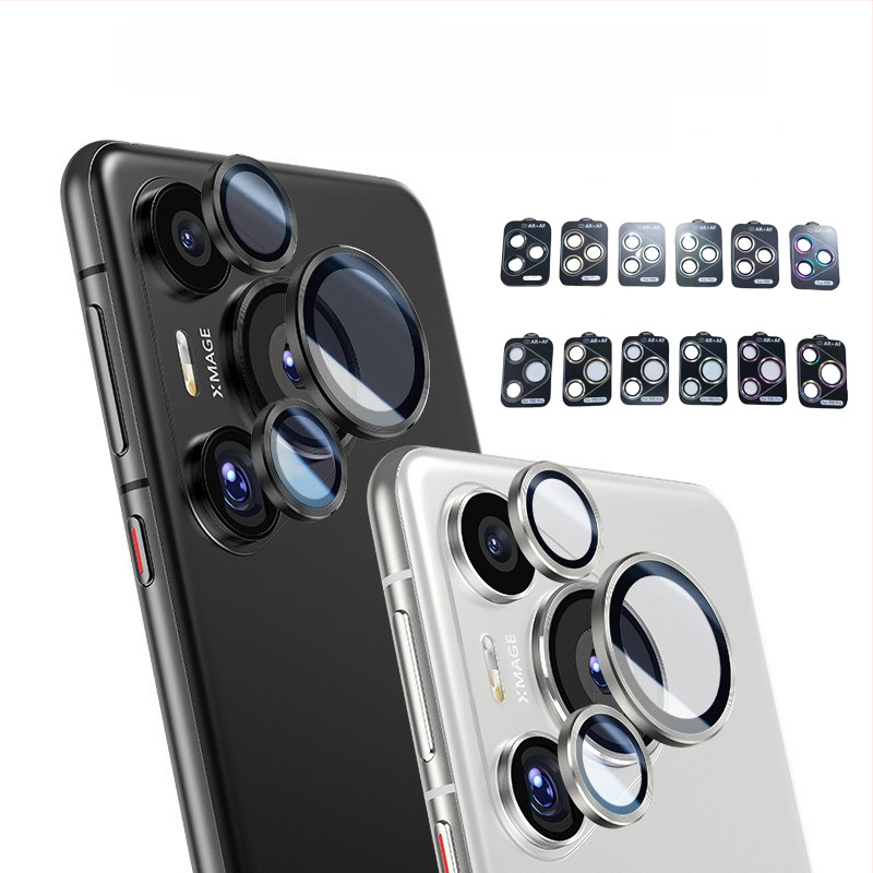 Huawei Pura80Pro Galinio vaizdo kameros objektyvo apsauginis filmas - grūdintas stiklas, AR anti-reflekcija, anti pirštų atspaudų, atsparus kritimams, HD