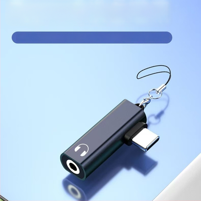 Type-C garso adapteris suderintas su iPhone 15, Huawei, Xiaomi ir OnePlus – garso išvestis, čip Zhongke Lanxun