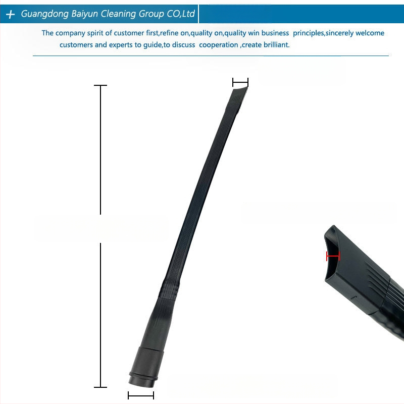 Thought dulkių siurbimo priedas – plokščias antgalis, plastikas, namų naudojimui, suderinamas su išplėstu mažuoju plokščiu antgaliu