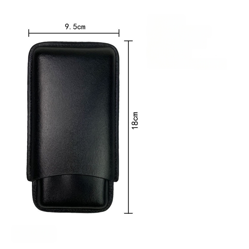 Xintu sigari-humidor nahast kott – hoiustamiseks ja kaitseks, lihtne stiil, Cortical materjal, käsitöö, kohandatav