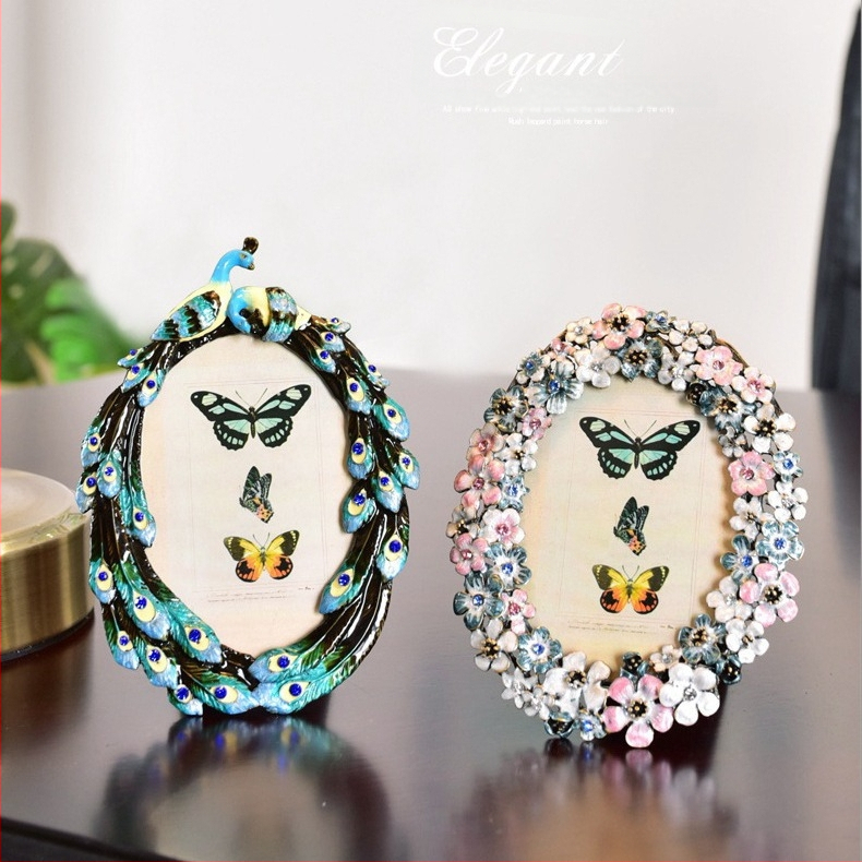 Foto rāmis - vintage metāla sakausējums, radošs dizains mājas interjeram, kartona iepakojums, Zīmols Product See