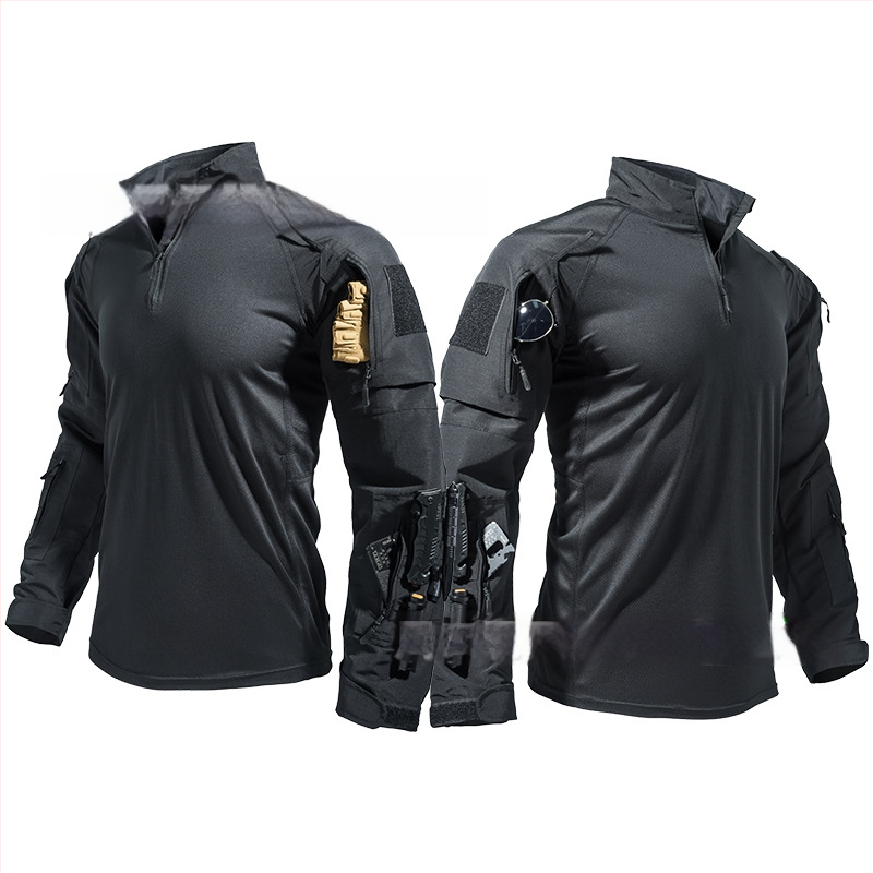 Wind Karinė treniravimo kamufliažinė uniforma, medvilnės mišinio audinys, drėgmės pašalinimas, kamufliažinis raštas, vasara–pavasaris, suaugusieji vyrai