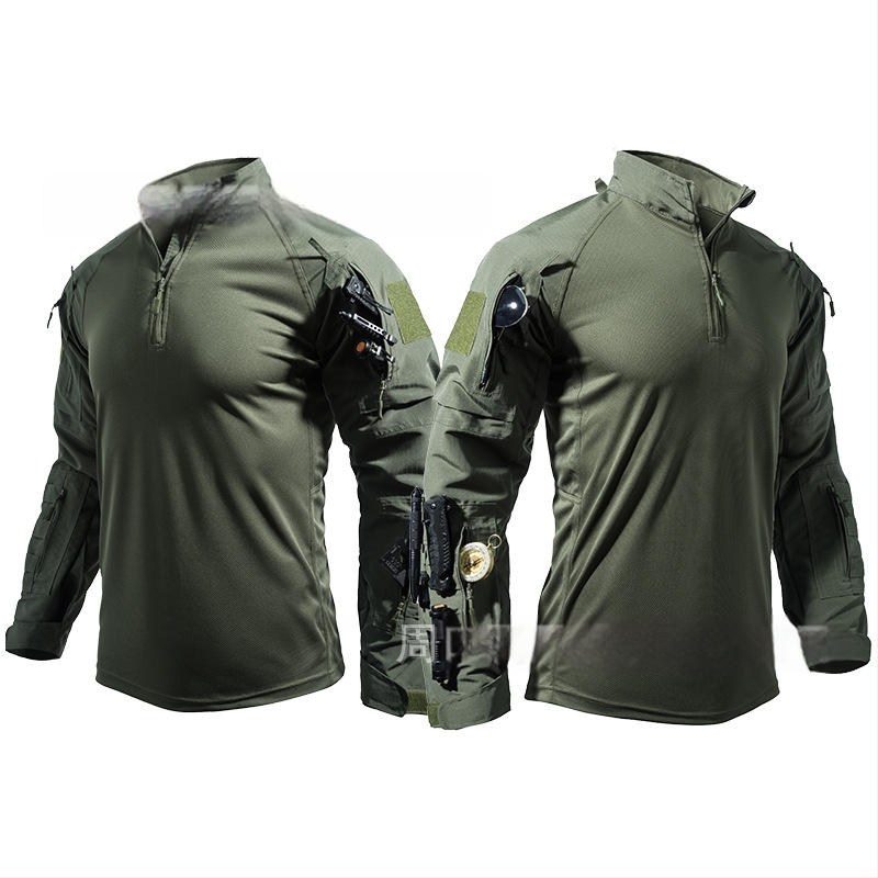 Wind Karinė treniravimo kamufliažinė uniforma, medvilnės mišinio audinys, drėgmės pašalinimas, kamufliažinis raštas, vasara–pavasaris, suaugusieji vyrai