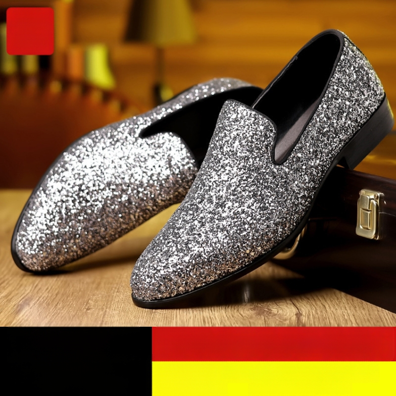 Vyriniai loafers iš dirbtinės PU odos, gumos padas, odinė piršto kapsė, žemas viršus, verslo stilius, vasara 2025