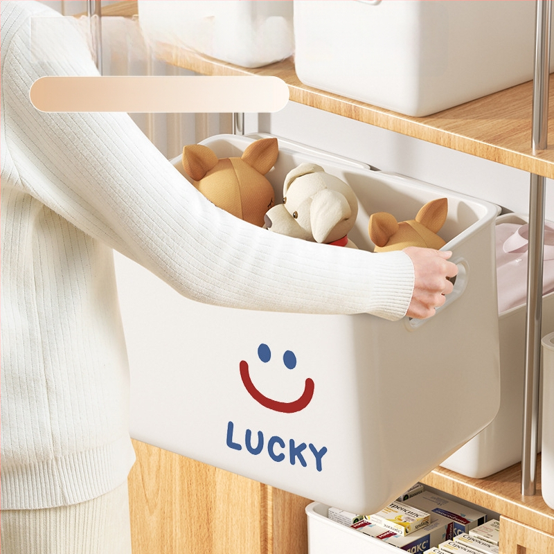 Saugojimo dėžė, modelis 7979, PP medžiaga, 45L talpa, skirta kojinėms, megztiniams ir kosmetikai, tinkama svetainei, miegamajam ir studijai, šiuolaikiškas minimalistinis stilius