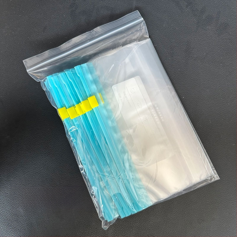 Užtrauktukų uždarymo šaldymo įdėklas iš maisto kokybės plastiko, daugkartinio naudojimo, tinkamas mikrobangų krosnelei, antibakterinis, nuo -60°C iki 100°C