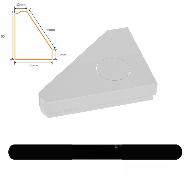 Aliuminio lydinio panelinis kabelių kanalas, paviršinis montavimas, 86 lizdas, paslėpti laidai