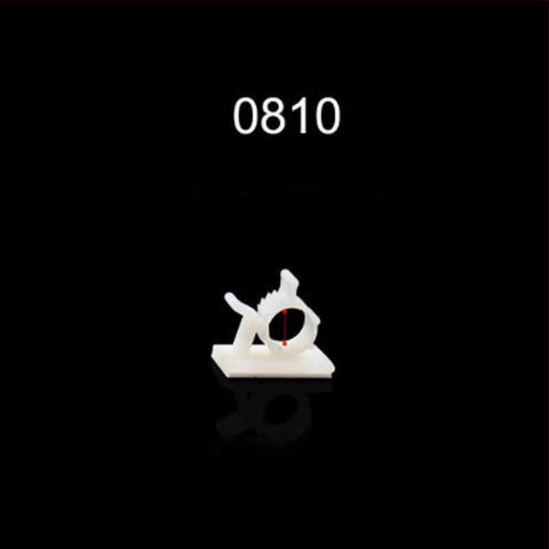 Kabelių organizatorius su lipniais laikikliais, be gręžimo, staliniam laidų tvarkymui