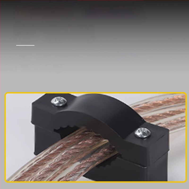 Paks plastikust kaablite kinnitamise klips