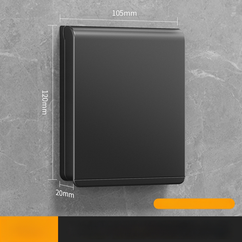 86 tipo plonas atsparus vandeniui vonios kambario jungiklių ir kištukinių lizdų gaubtas, klijuojamas montavimas, PC korpusas (Ouben)