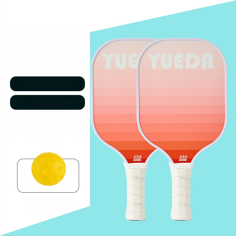 Pickleballi rekete komplekt – klaaskiust, 11 mm paksus, kaal 230–250 g, bränd Enjoy Sports