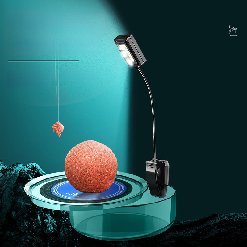 LED masalų lemputė su indukciniu maitinimu naktinei žvejybai – įkraunama, ABS korpusas