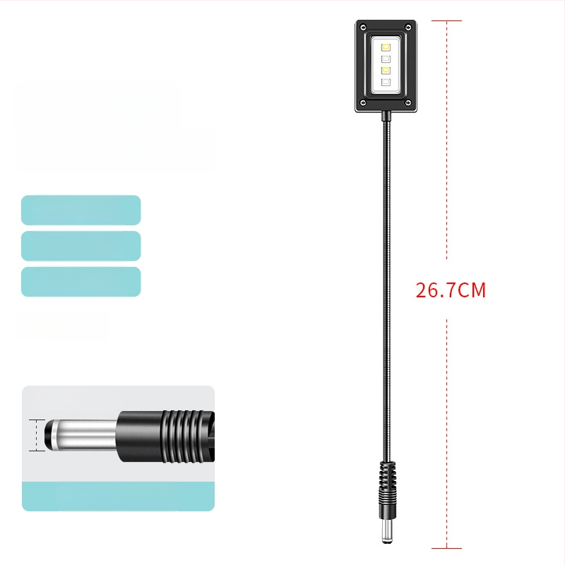LED masalų lemputė su indukciniu maitinimu naktinei žvejybai – įkraunama, ABS korpusas