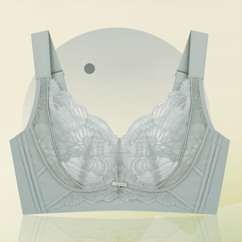 Moteriška nėrinių push-up liemenėlė, reguliuojamos petnešėlės, kvėpuojanti medžiaga, šoninė parama — vidutinio dydžio kaušelis, nugaros užsegimas su penkiais kabliukais