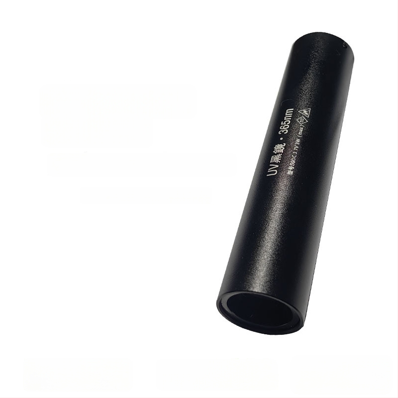 Įkraunama UV Wood's lemputė 365 nm su LED šviesa fluorescencijos aptikimui, aliuminio lydinio korpusas, 800 mAh baterija, įkroviklis įtrauktas