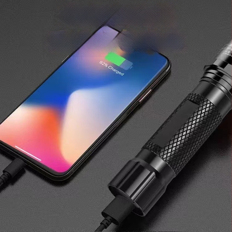 Įkraunama LED prožektorius su saulės energija ir rankinio generatoriaus funkcija, 20W, 800 mAh, diapazonas 200-500 m