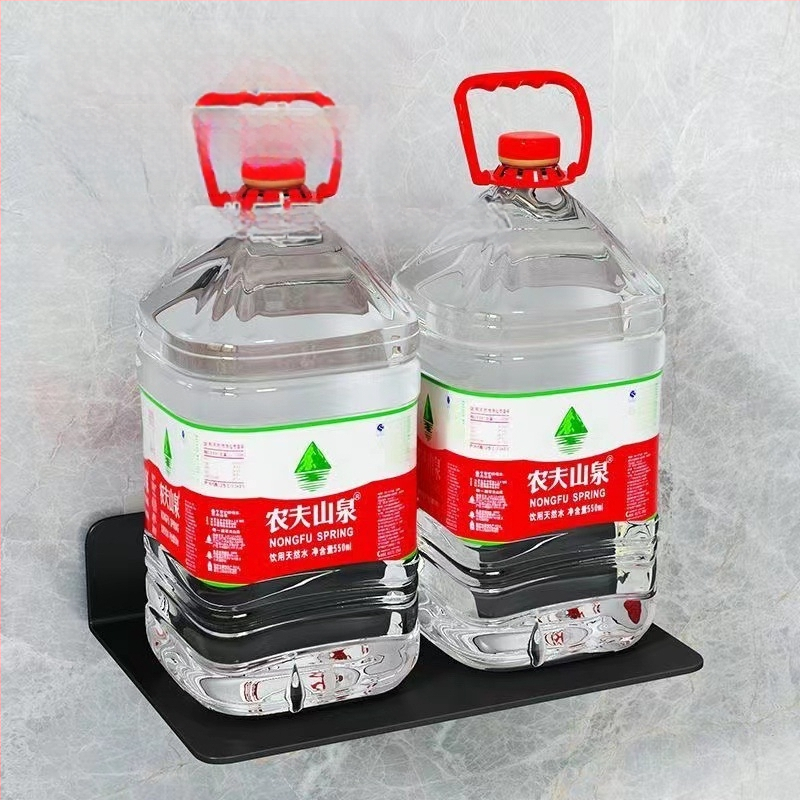 Sieninis daugiafunkcinis laikiklis projektoriui, maršrutizatoriui ir TV dėžei - be gręžimo, anglies plienas, paprastas modernus dizainas, vieno sluoksnio laikymas, tinkamas svetainei ir miegamajam