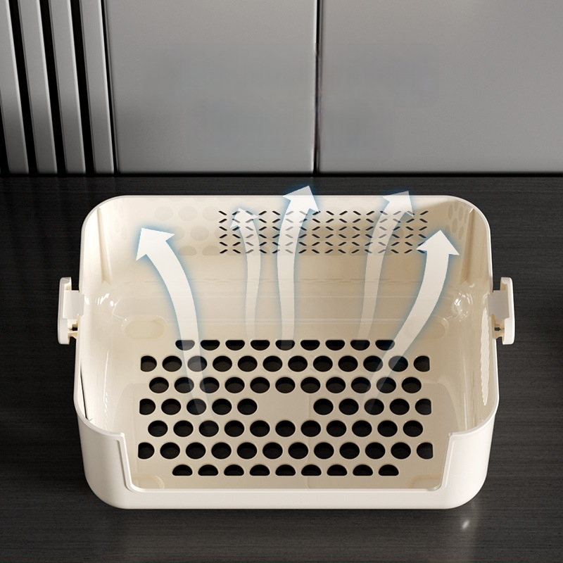 Stalo laikymo lentyna – plastikinė, 4 sluoksniai, stalinis montavimas, modernus minimalistinis stilius, organizavimui